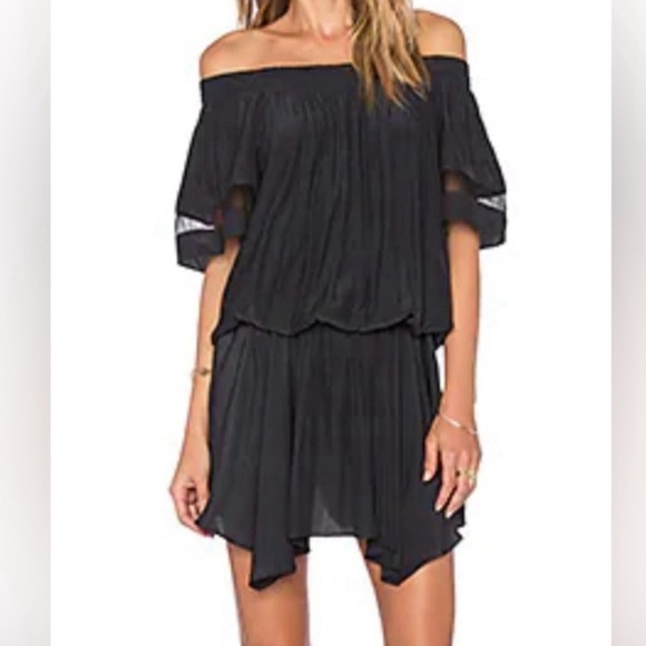 Ramy Brook Jessa Dress in light grey - Picture 1 of 4